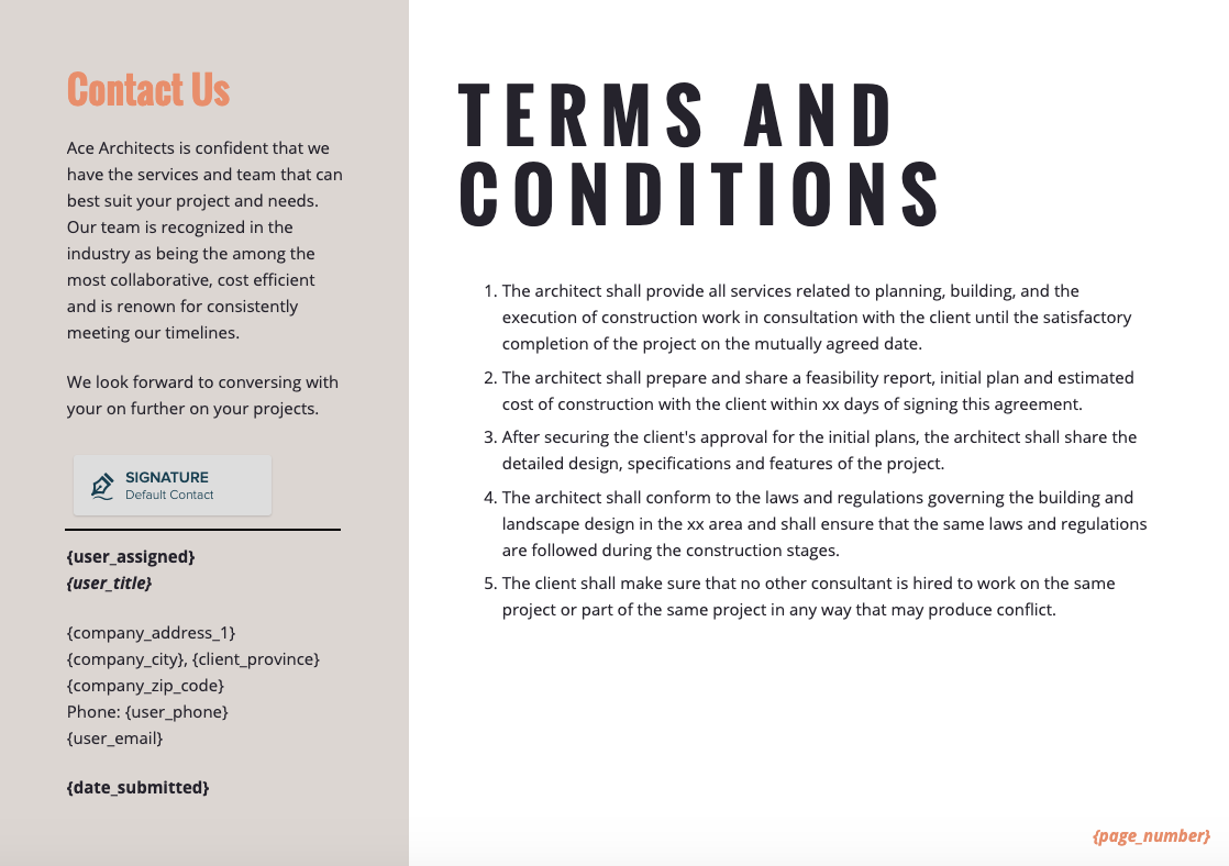 Architecture Proposal Template